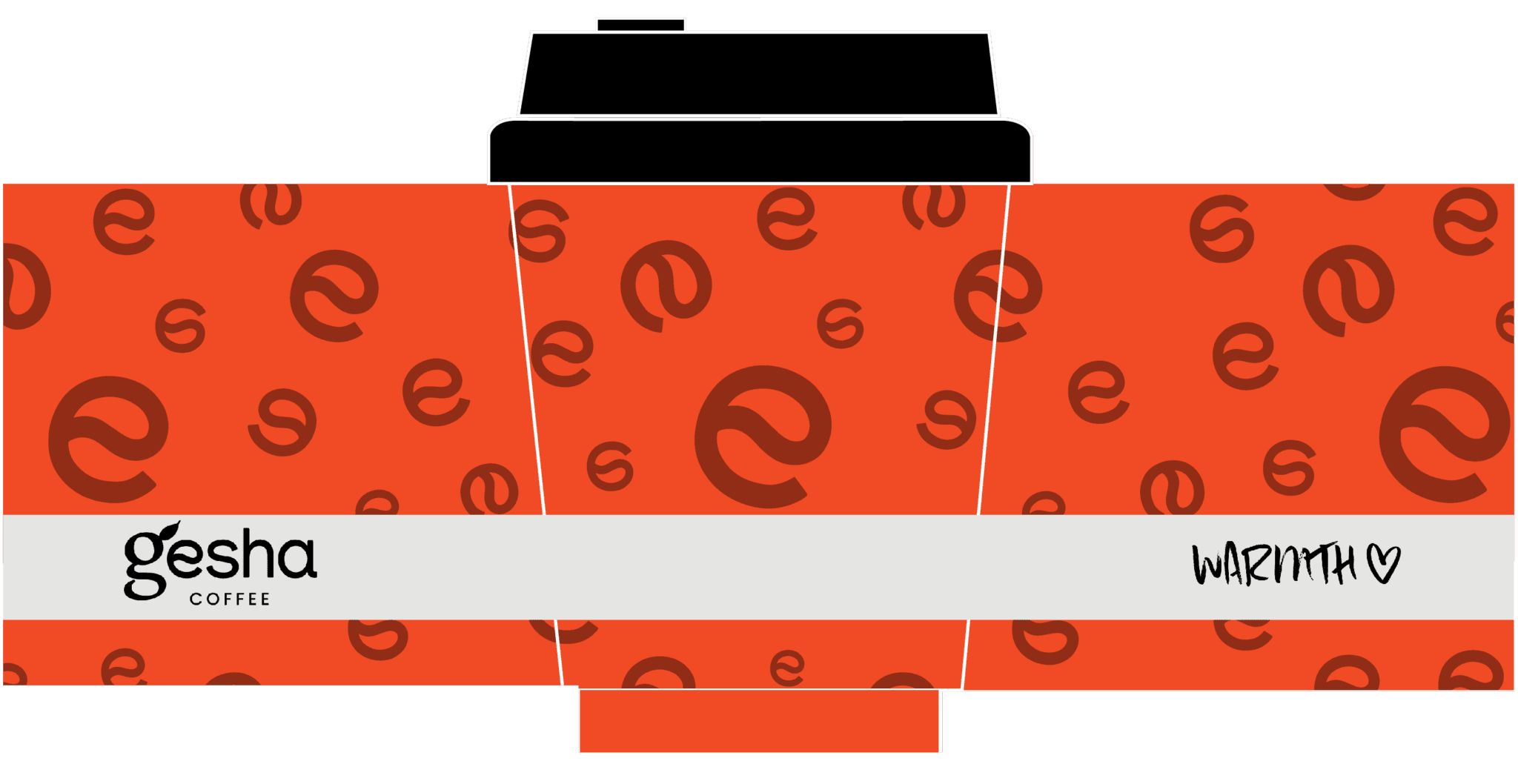 Takeaway Cup Die-Cut Blueprint